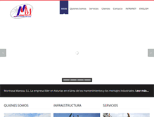 Tablet Screenshot of mmasturias.es